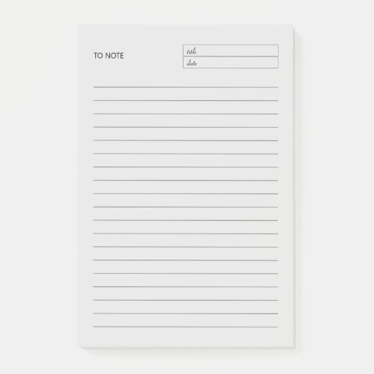 So merken Sie den Block Notepad - Post-It-Notes Post-it Klebezettel (Vorderseite)