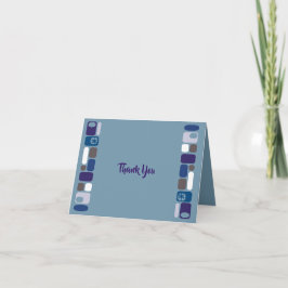 SO MOD Bar Bar Mitzvah Thank You Card Dankeskarte