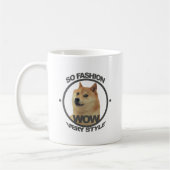 So Mode, so Doge Kaffeetasse (Links)