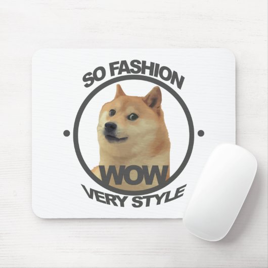 So Mode, so Doge Mousepad (Mit Mouse)