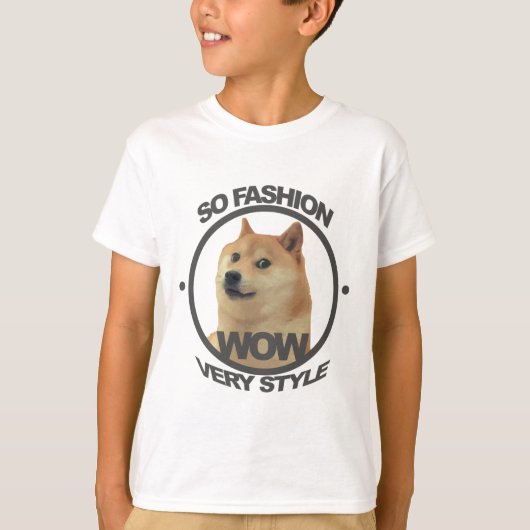 So Mode, so Doge T-Shirt (Vorderseite)