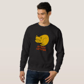 So Much Cattitude  Cat Mom Humor Cat Dad Coworker  Sweatshirt (Vorne ganz)