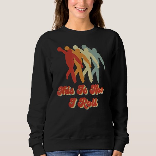 So nehme ich Bowling Bowling Accessories de Sweatshirt (Vorderseite)