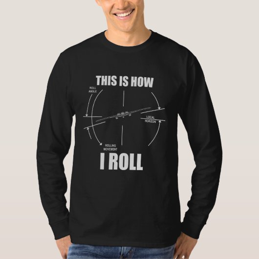So nehme ich das B-2-Pilotprogramm für versteckte T-Shirt (Vorderseite)