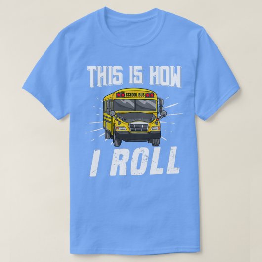 So nehme ich den Funny School Bus Driver 3 T-Shirt (Design vorne)