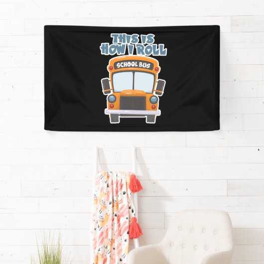 So nehme ich den Schulbusfahrer Banner (Insitu)