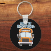 So nehme ich den Schulbusfahrer Schlüsselanhänger (Vorderseite)