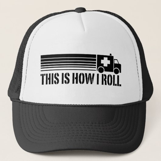 So nehme ich EMT Truckerkappe (Vorderseite)