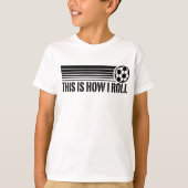 So nehme ich Fußball T-Shirt (Vorderseite)