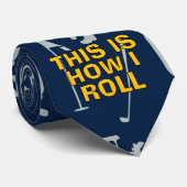 So nehme ich, Gold Cart, Golfplatz, Krawatte (Gerollt)