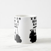 So nehme ich Golf Cart Funny Mug Kaffeetasse (Mittel)
