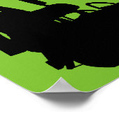 So nehme ich Golf Cart Funny Poster Sign (Ecke)