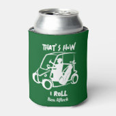 So nehme ich Golf Cart Golfer Vater Beer Koozie Dosenkühler (Kanne Vorderseite)