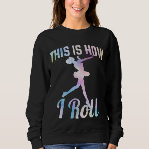 So nehme ich Ice-Skaten Sweatshirt