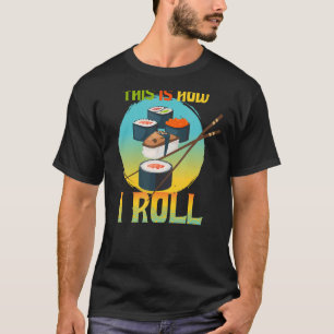 So nehme ich Niedliches japanisches Essen in Liebe T-Shirt