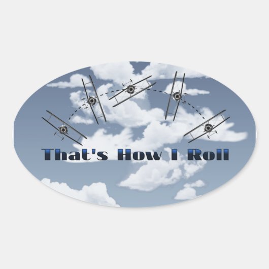 So nehme ich ovaler aufkleber (Vorderseite)