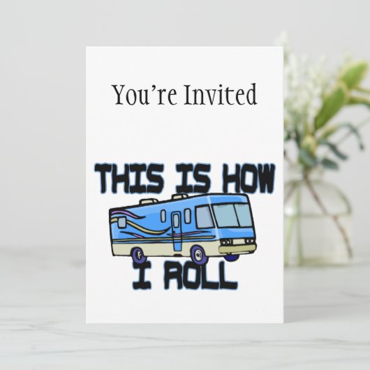 So nehme ich RV Einladung (Stehend Vorderseite)