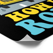 So nehme ich Schulbusfahrerbewertung Poster (Ecke)