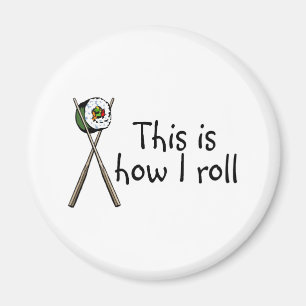 So nehme ich Sushi Magnet