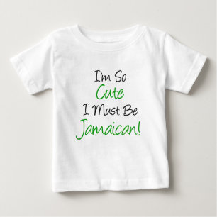 So Niedlich muss Jamaikaner sein Baby T-shirt