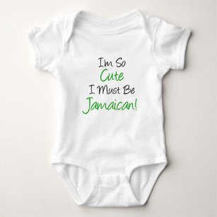 So niedlich muss jamaikanisch sein baby strampler