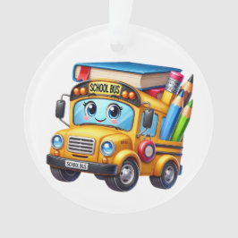 SO NIEDLICH School Bus Ornament