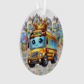 SO NIEDLICH School Bus Ornament (Vorderseite)