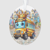 SO NIEDLICH School Bus Ornament (Vorderseite)