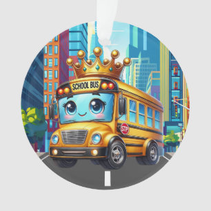 SO NIEDLICH School Bus Ornament