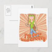 So Niedlich und Groovy zu Postkarte (Vorne/Hinten)