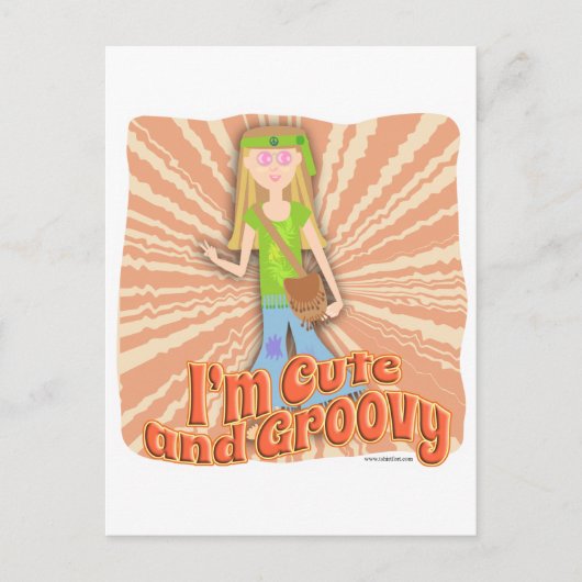 So Niedlich und Groovy zu Postkarte (Vorderseite)