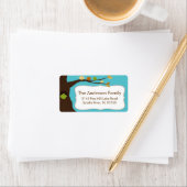 So Niedliche Birnen-Rahmen-Adressetikett Adressaufkleber (Insitu)