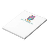 So Niedliche Owl Note Pad Notizblock (Rotiert)