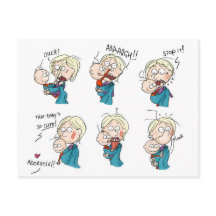 So Niedliche Postkarte