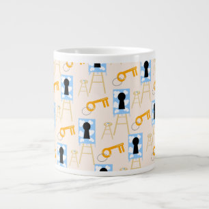 So Niedlicher Schlüssel zu meinem Art Pattern Fun Jumbo-Tasse
