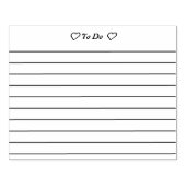 So notieren Sie stationäres Plannerjournal Gummistempel (Prägung)