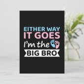 So oder so bin ich die große Genderoffensive Einladung (Stehend Vorderseite)