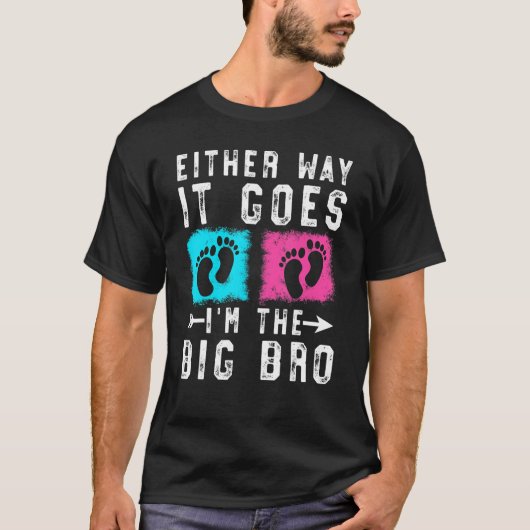 So oder so geht es in der großen Bro Geburtsschwan T-Shirt (Vorderseite)