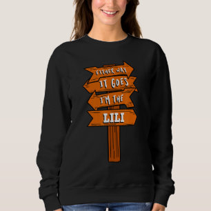 So oder so werde ich die Lili-Schwangerschaft verk Sweatshirt