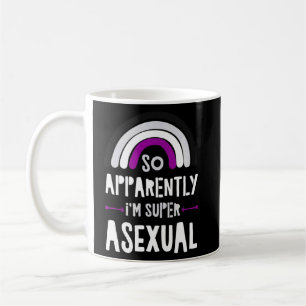So offensichtlich bin ich Super Asexual Trendy Ace Kaffeetasse