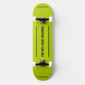 ...SO-OOO-BOARD-Skateboard: Zitrone Skateboard (Vorderseite)