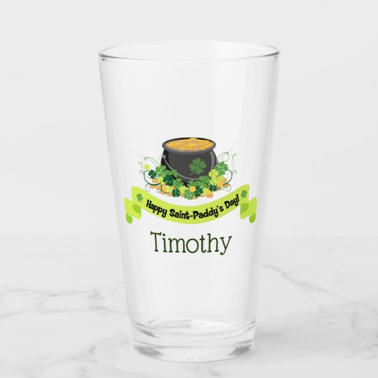 So phantastischer St. Patrick's Day phantastisch Glas (Vorderseite)