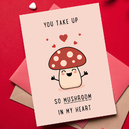 So Pilz in meinem Herz Kinder Klasse Valentine's Feiertagskarte