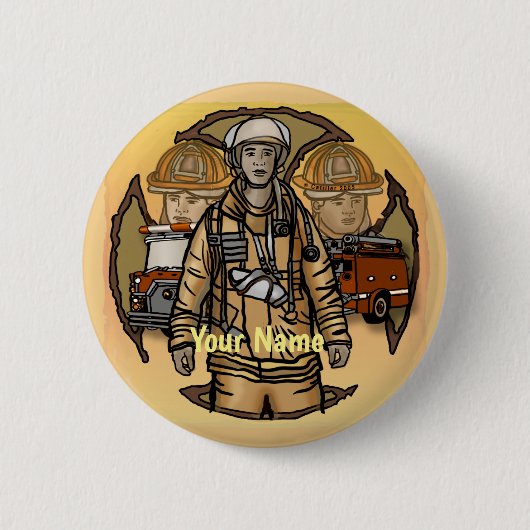 So ready Firefighter-Button Button (Vorderseite)