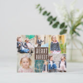 SO RETRO | Feiertagspostkarte (Stehend Vorderseite)