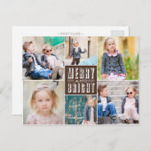 SO RETRO | Feiertagspostkarte (Vorne/Hinten)