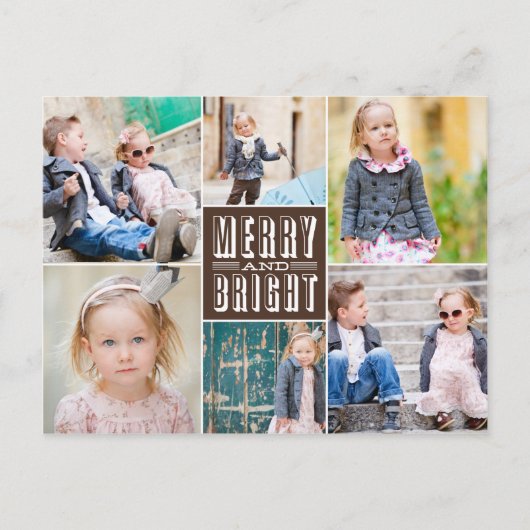 SO RETRO | Feiertagspostkarte (Vorderseite)