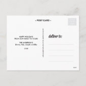 SO RETRO | Feiertagspostkarte (Rückseite)