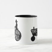 So Roll-Bauer-Stil Tasse (Zentrum)