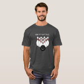 So Roll, Bowling Pun T-Shirt (Vorne ganz)